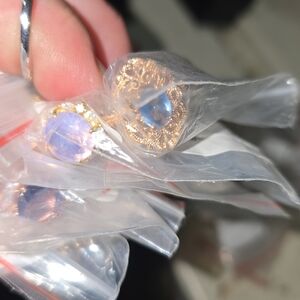 BombParty Revealed Gold Plated Rings~Qty 20~ Sizes 7,8,9,10 Sold As A Lot